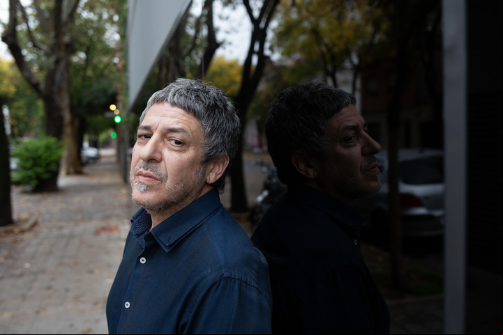 Dany Jiménez, cantante y también director musical de Vórterix. Foto Victoria Gesualdi
