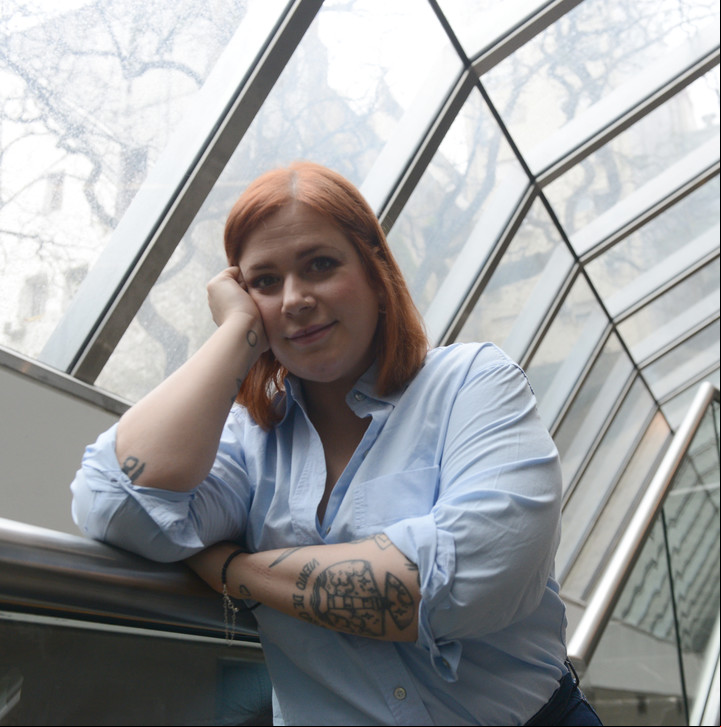 Elisabeth Benavent en Buenos Aires. Foto: Luciano Thieberger.