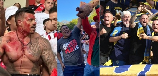 Quiénes son los 15 mil argentinos que no podrán ir al Mundial: desde los capos de las barras de River y Boca hasta un hincha que fue con la cabeza de un chancho al Superclásico