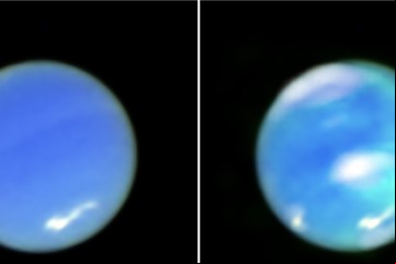 El telescopio Webb de la NASA captó por primera vez las auroras de Neptuno