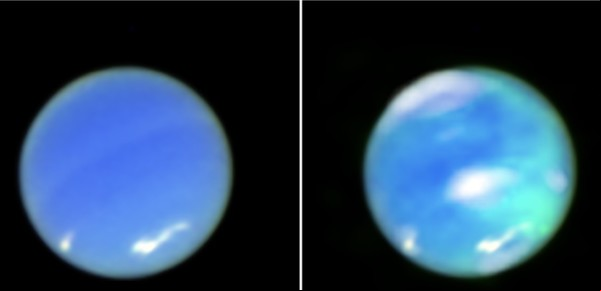 El telescopio Webb de la NASA captó por primera vez las auroras de Neptuno