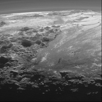 La foto NASA del día: un paisaje plutoniano