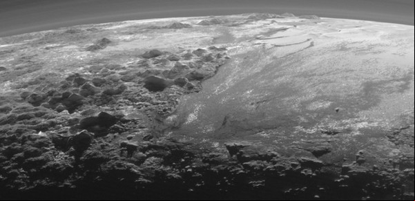 La foto NASA del día: un paisaje plutoniano