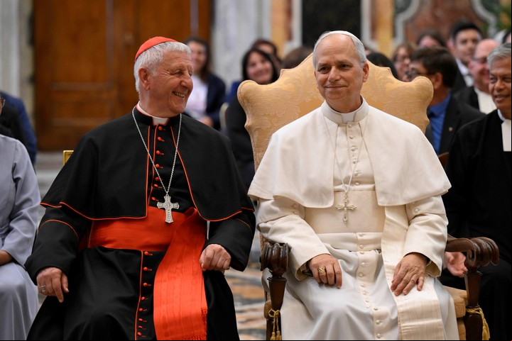 Se viene una agenda muy cargada para León XIV. Foto: EFE/Vatican Meida/Elisabetta Trevisani