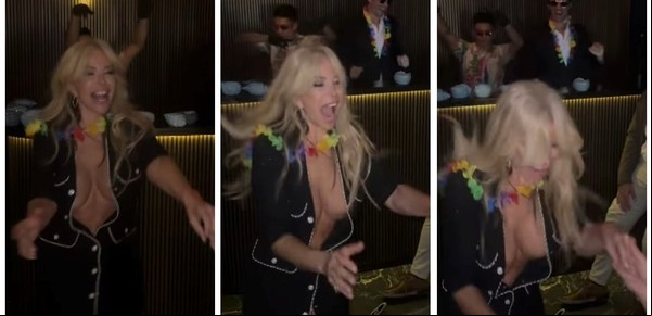 El revelador vestido de Graciela Alfano que causó furor en las redes