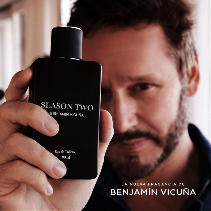 Benjamín Vicuña tiene sus propias fragancias. Foto: Eau de Toilette.