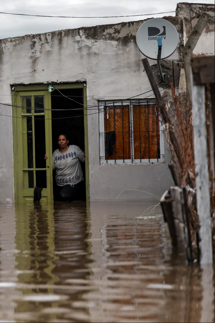 Hace falta ensanchar cauces para evitar los desbordes por tormentas. Foto Cristina Sille