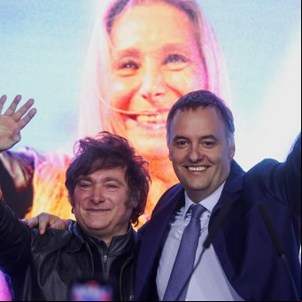 Después de ganar las elecciones en la Ciudad, Javier Milei elogió a Santilli y Ritondo con la mirada puesta en un acuerdo en la Provincia