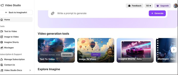 Pika Labs, una de las plataformas para animar imágenes más populares.