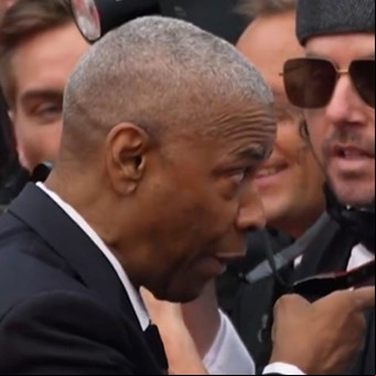 Denzel Washington, descontrolado: casi se va a las manos en la alfombra roja de Cannes