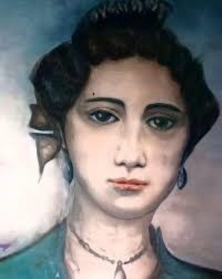 María Catalina Echevarría de Vidal, conocida por haber cosido la primera bandera argentina.