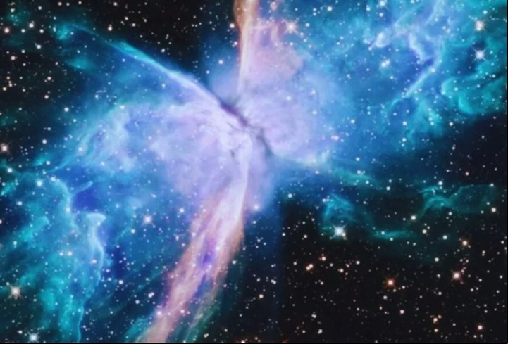 La nebulosa está en una región de gas ardiente que alcanza temperaturas superiores a los 20.000 grados (NASA).