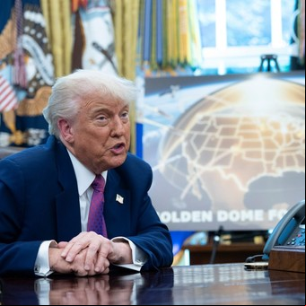 Donald Trump anunció la construcción de una "Cúpula Dorada" sobre Estados Unidos: costará 175 mil millones de dólares