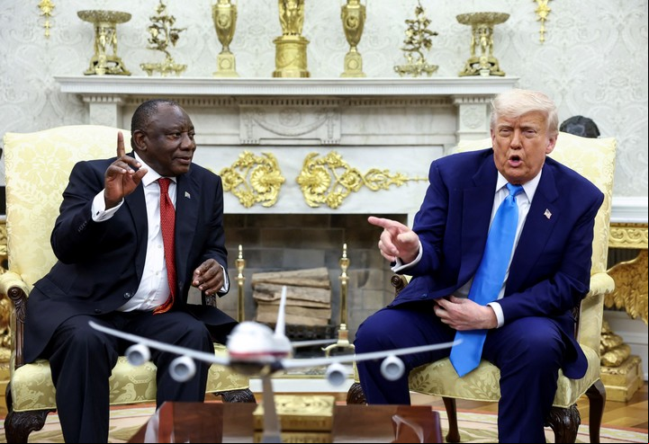 Donald Trump ya avisó que la delegación de Estados Unidos no participará en ningún evento del G20, que este año se llevará a cabo en Sudáfrica. Foto Reuters /Kevin Lamarque