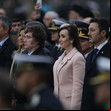 Javier Milei desairó a Victoria Villarruel y Jorge Macri: no los saludó y dejó al jefe de Gobierno con la mano en el aire en el Tedeum por el 25 de Mayo