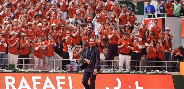 "Merci, Rafa": Nadal tuvo un espectacular homenaje en Roland Garros y recibió una ovación de pie con Federer, Djokovic y Murray recordando el 'Big Four'