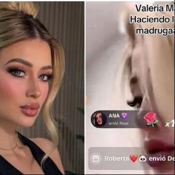 Valeria Márquez "volvió" a las redes sociales con una transmisión en vivo tras su muerte y generó desconcierto