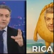 Luis Majul presentó el personaje "Ricardini Empanadini" y Ricardo Darín le salió al cruce: "Lloro"