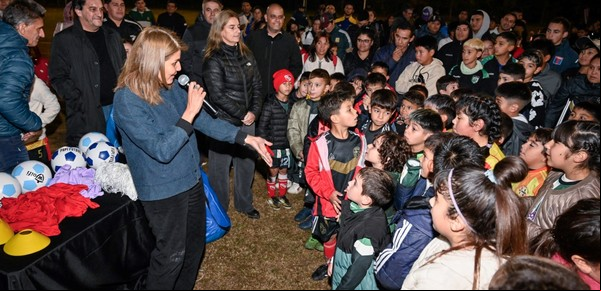 Arrancó la liga de baby fútbol infantil y femenina de Tigre