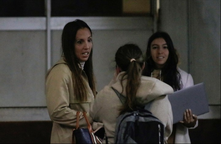 La psiquiatra Agustina Cosachov, también juzgada. Foto REUTERS / Francisco Loureiro.