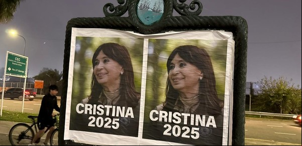 Nueva encuesta electoral: primeros datos de Cristina Kirchner en la sección donde será candidata